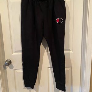 Black champion XL sweats
